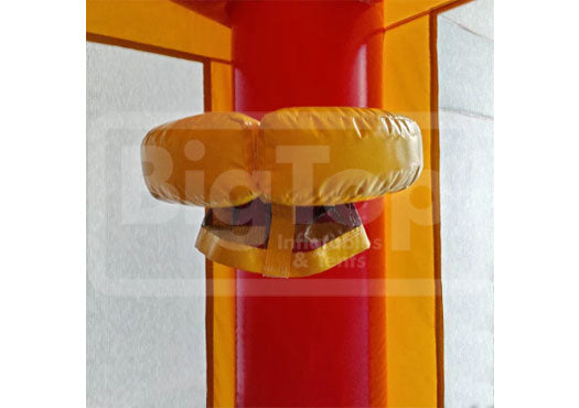 Commercial-grade castle inflatable for schools and churches