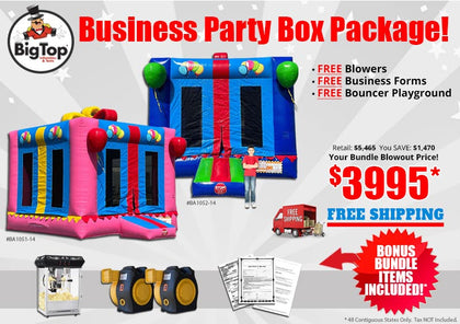 BP100 | Party Box Bounce House Package