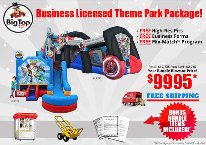 BP105 | Licensed Theme Park Event Package