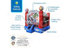Inflatable Bounce House Avengers Theme Sale