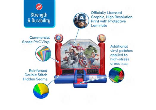 Large Inflatable Marvel Avengers Theme