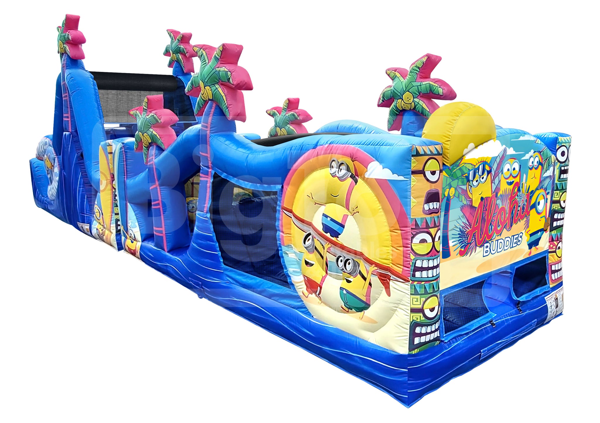 Buy 50ft Despicable Me Minions Obstacle Course Big Top Inflatables