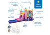 Purchase Official Disney Princess EZ Combo with Pool by Big Top Inflatables