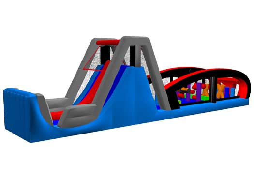 55' H2 Inflatable Interactive Obstacle Course for Sale Buy Big Top Inflatables