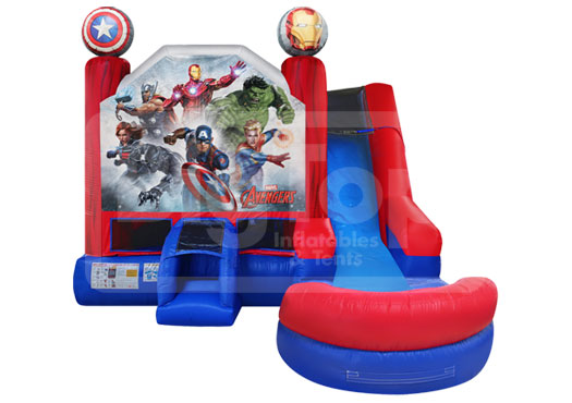 Marvel Avengers Inflatable 6N1 Combo with Pool