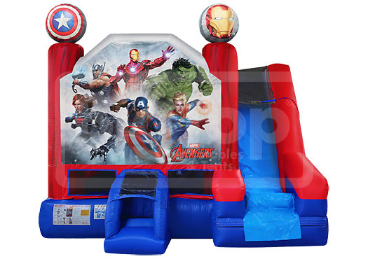 Buy Marvel Avengers Inflatable 6N1 Combo with Pool