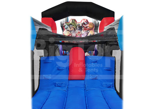 Buy 50ft Avengers Obstacle Course Licensed Inflatable