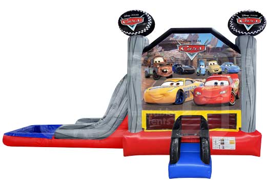 Cars EZ Combo Bounce House for Sale Big Top Inflatables