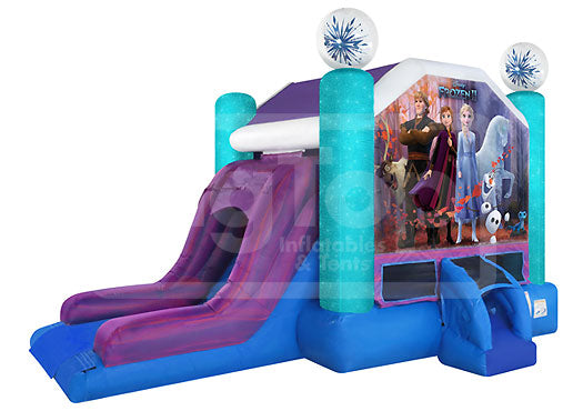 Big Top Frozen Bounce House Combo with Pool