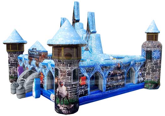 Disney Frozen 2 Inflatable Themed Playground Combo Course Big