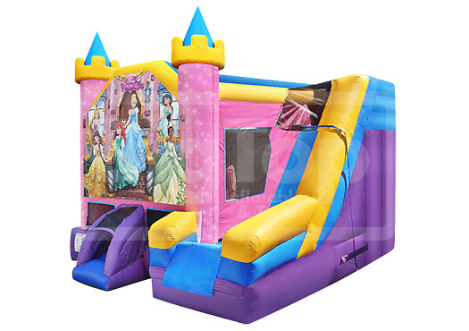 Buy Licensed Disney Princess 6-N-1 Combo with Pool by Big Top Inflatables