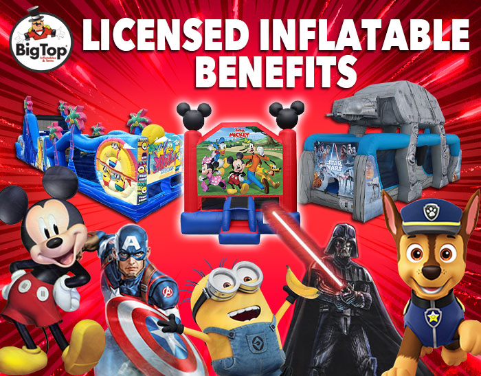 Benefits of Buying Big Top Inflatables Licensed Bounce Houses and Obst