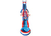 37' Stars & Stripes Water Slide Front View