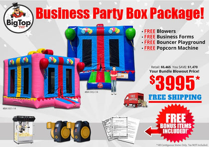 BP100 | Party Box Bounce House Package