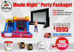 BP112 | Big Top's Movie Night Party Package
