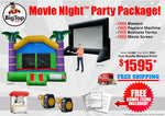BP100 | Big Top's Movie Night Party Package