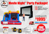 BP112 | Big Top's Movie Night Party Package