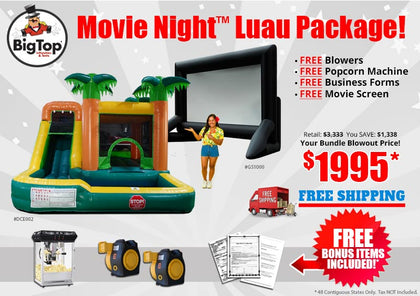 BP101 | Big Top's Movie Night Luau Package
