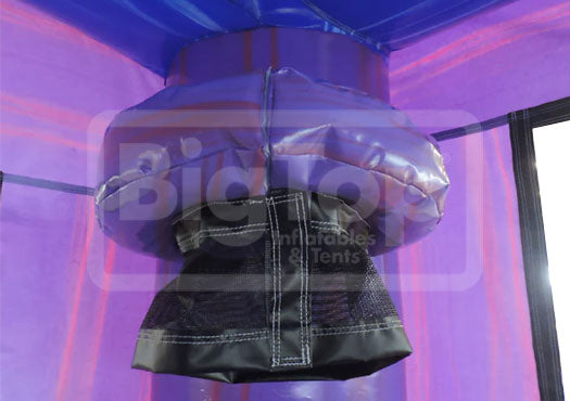 Ocean Wave Module Inflatable Combo XL (Dual Lanes) with Splash Pool ...