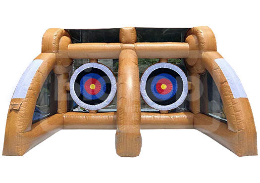Axe Throwing 2-Player Interactive Inflatable Game – Big Top Inflatables