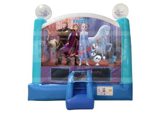 Frozen 2 Inflatables Disney Frozen 2 C5 Combo Wet or Dry with Indoor Playground and Slide ...