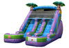 Big Top Inflatables Purple Palm Water Slide
