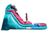 Commercial inflatable 19ft Arctic Wave water slide for corporate events and party rentals