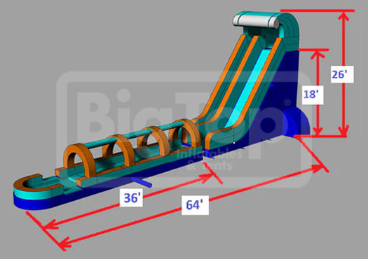 Big Wave Racer Water Slide _ Speed Racer Water Slide at Water World ...