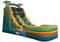 19' Big Top Inflatables Tropical Water Slide Side View