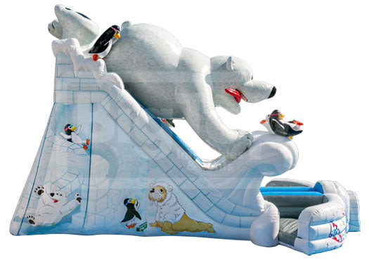 27' Arctic Plunge XL Inflatable Slide – Commercial Snow Slide – Big Top ...