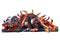29-foot Jurassic Slideasaurus dinosaur inflatable slide – commercial water slide for sale USA