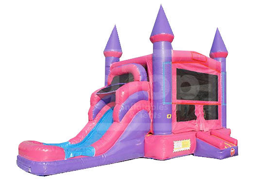 Princess Inflatable Module Combo with Playground and Splash Landing ...