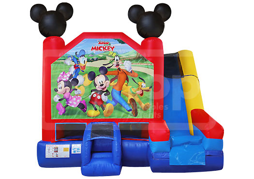 Disney Mickey Mouse and Friends 6in1 Inflatable Combo with Pool – Big ...