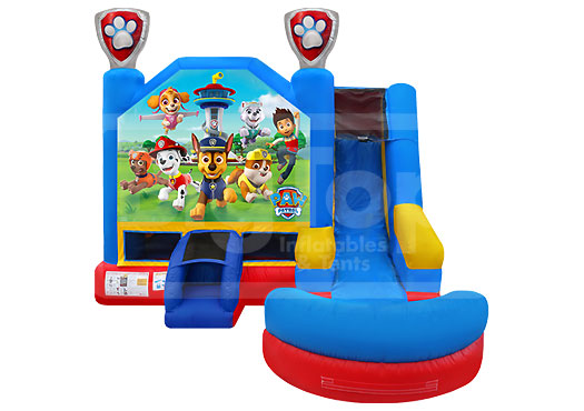 PAW Patrol 6in1 Inflatable Combo with Pool Big Top Inflatables