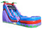 21' Purple Palm Water Slide