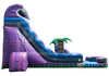 22' Purple Crush Tsunami Water Slide Side